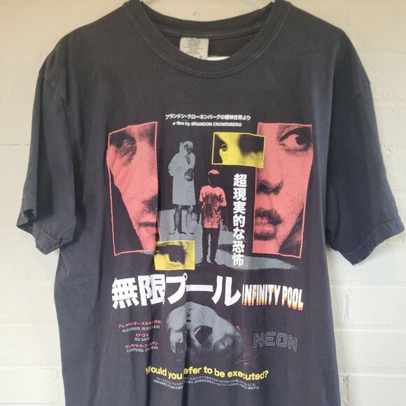 Rucking Fotten Infinity Pool Movie Tee Large Cronenberg Mia Goth Horror Graphic - Picture 7 of 7